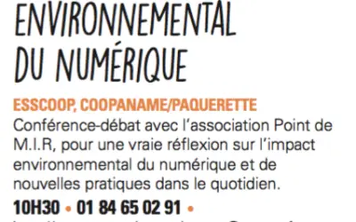 affiche de l'événement